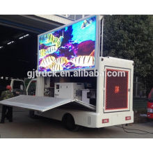 4X2 fahren Dongfeng Digital-Anschlagtafel-LKW-bewegliche geführte Anzeige / geführte bewegliche Werbungstrucks / Werbungs-LKW wirh LED-Schirm